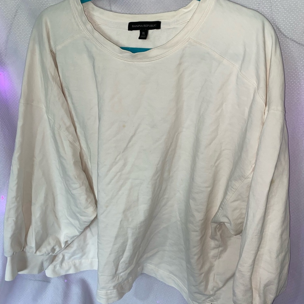 Banana Republic Women's Cream Top